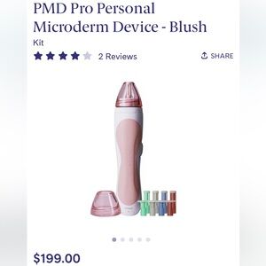 PMD Pro Personal Microderm Device - Never Used